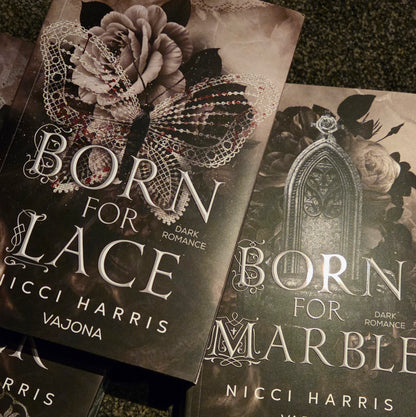 Signed German Editions! Born For Silk, Lace, & Marble- Printed Edges