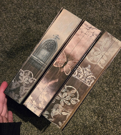 Signed German Editions! Born For Silk, Lace, & Marble- Printed Edges