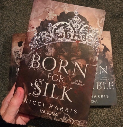 Signed German Editions! Born For Silk, Lace, & Marble- Printed Edges
