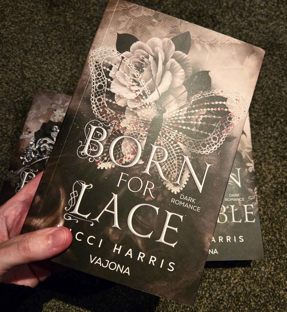Signed German Editions! Born For Silk, Lace, & Marble- Printed Edges