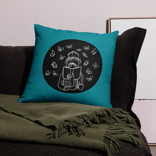 LARGE Pillow Case - If My Book Is Open...