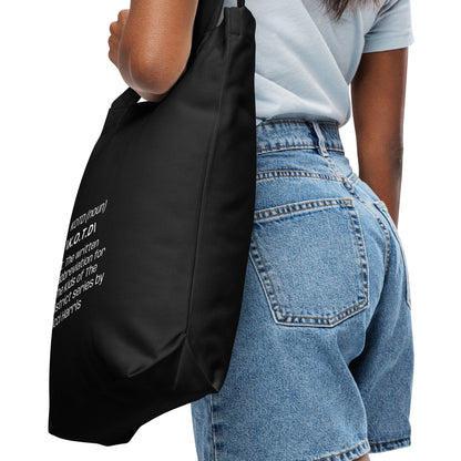 Cotton tote bag - KOTD