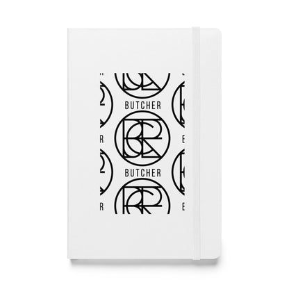 Hardcover bound notebook - Butcher Logo NotePad
