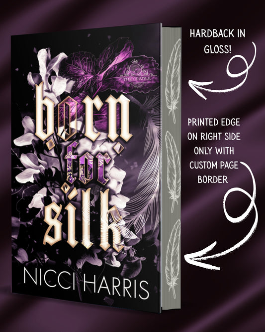 Born For Silk - Hardback with cool printed edge